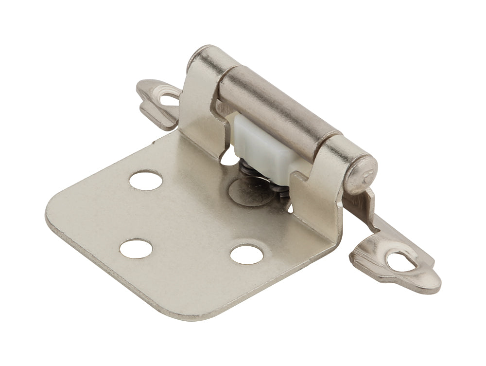 Variable Overlay Hinge Face Frame Cabinet Hardware Self Close - Sold as Pairs