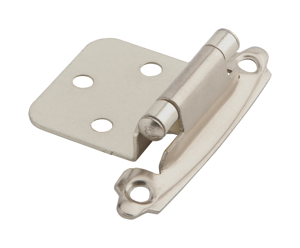 Variable Overlay Hinge Face Frame Cabinet Hardware Self Close - Sold as Pairs