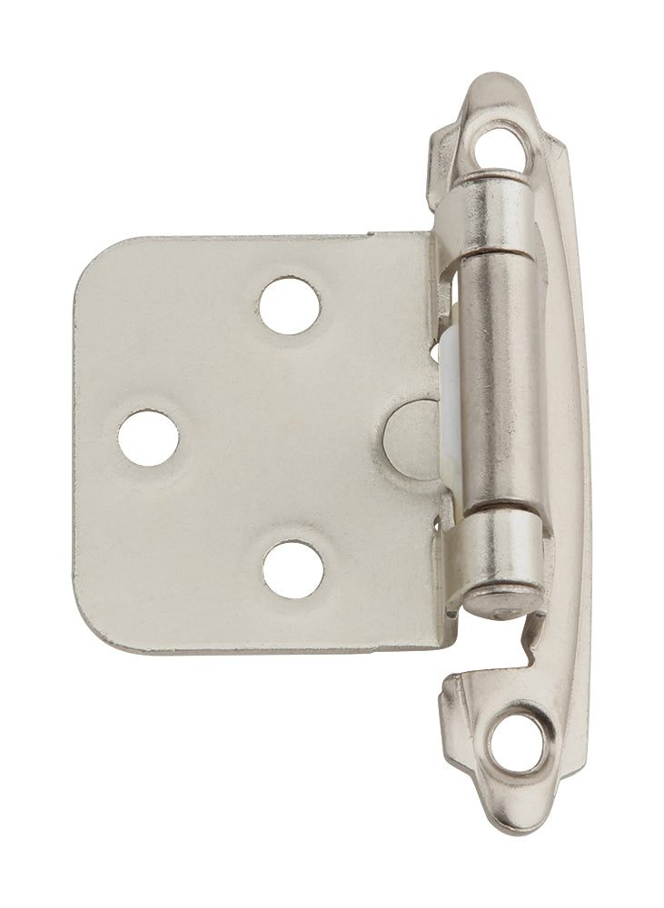 Variable Overlay Hinge Face Frame Cabinet Hardware Self Close - Sold as Pairs