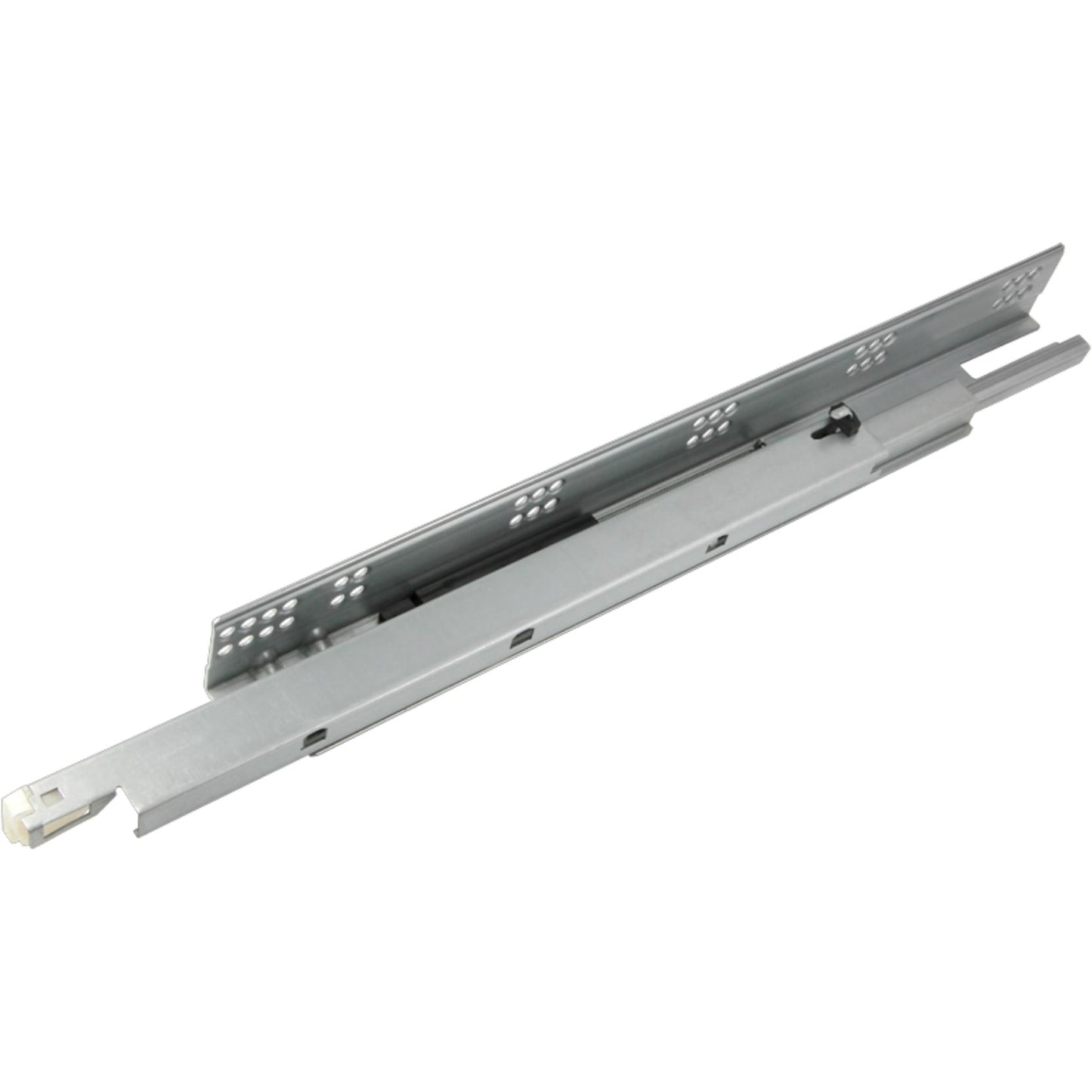 Undermount Drawer Slide 75 lb Soft Closing Full Tandem with 2 Zinc Triggers - 6 Pairs