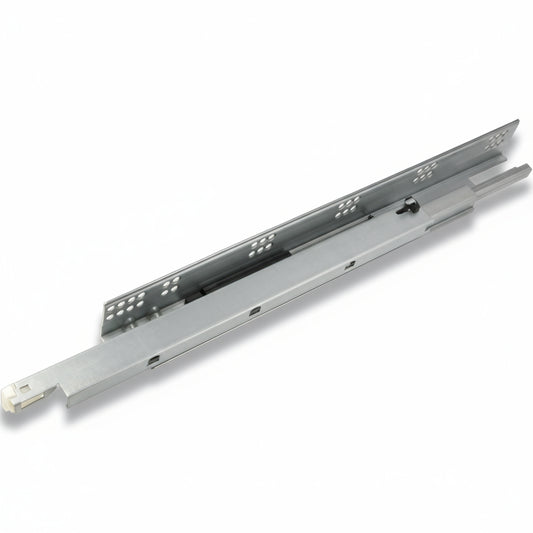Undermount Drawer Slide 75 lb Soft Closing Full Tandem with 2 Zinc Triggers - 6 Pairs