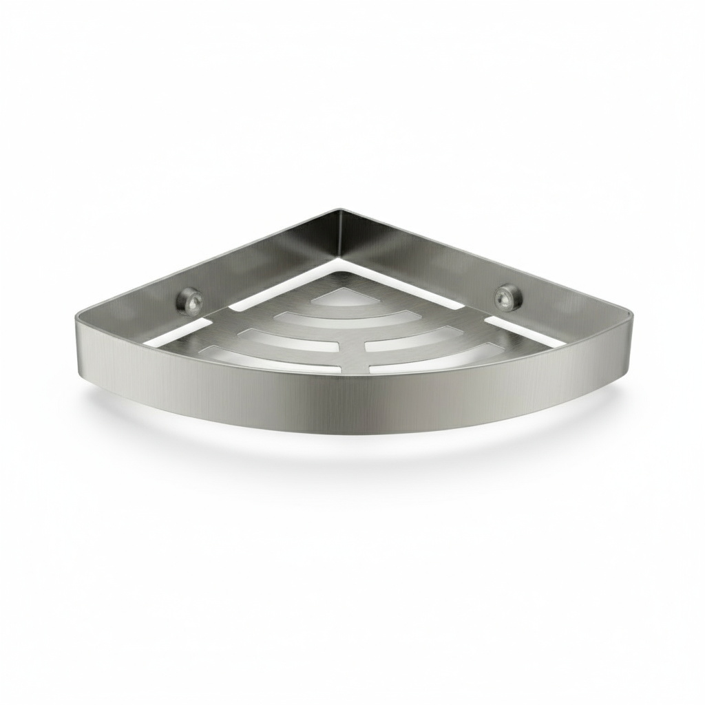 Silverline 311 | Stainless-Steel Triangular Shower Basket