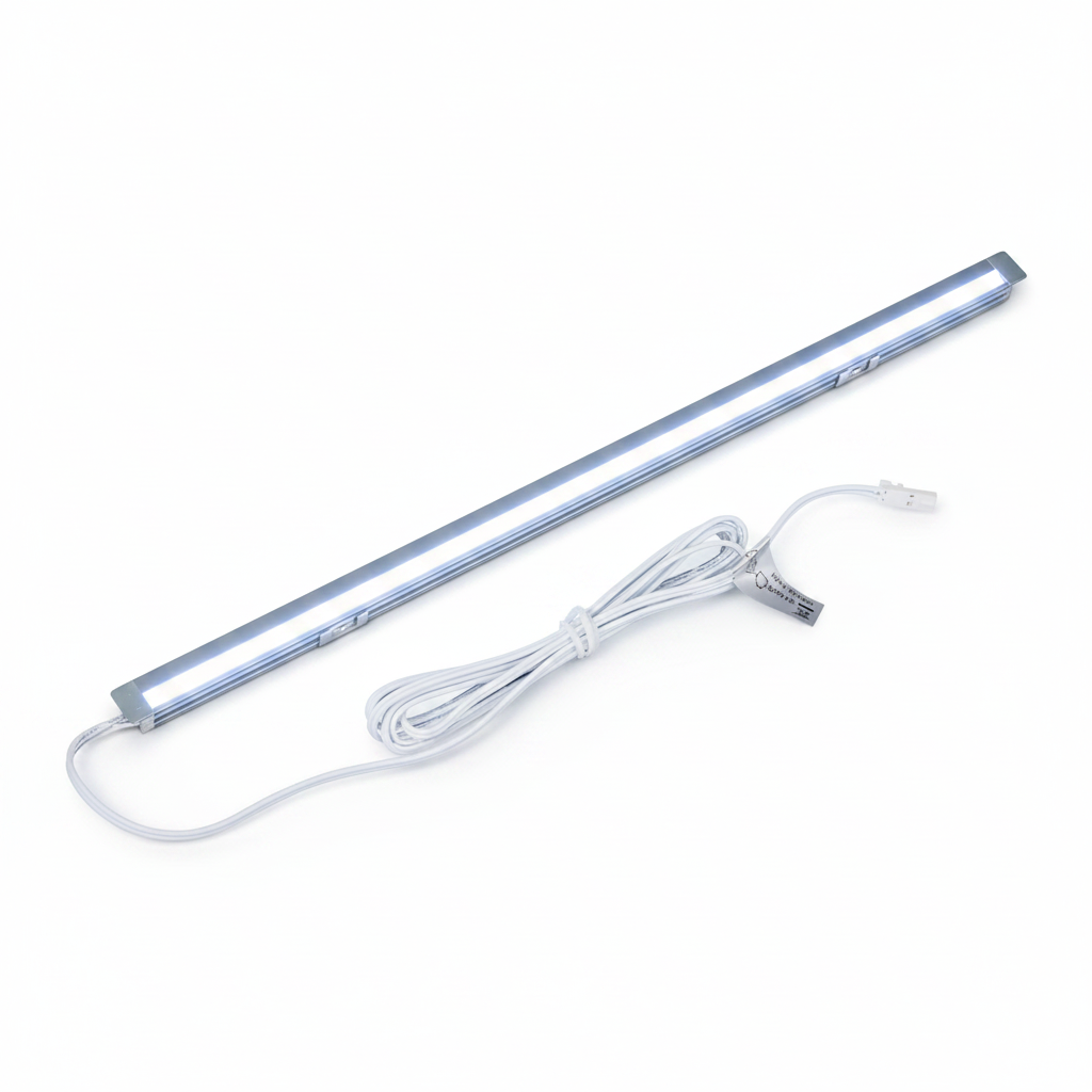 Recessed Anti-Glare LED Light Strip | 10 Feet Solder-Free Cuttable Cabinet Lighting | Titanium Grey
