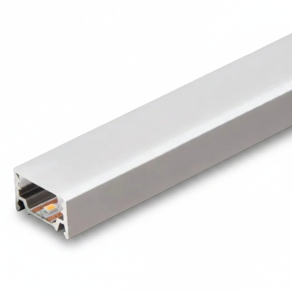 Surface Mount LED Light Strip | 10 Feet Solder-Free Cuttable Cabinet Lighting | Titanium Grey