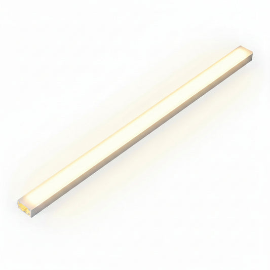 Surface Mount LED Light Strip | 10 Feet Solder-Free Cuttable Cabinet Lighting | Titanium Grey