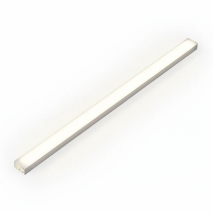 Surface Mount LED Light Strip | 10 Feet Solder-Free Cuttable Cabinet Lighting | Titanium Grey