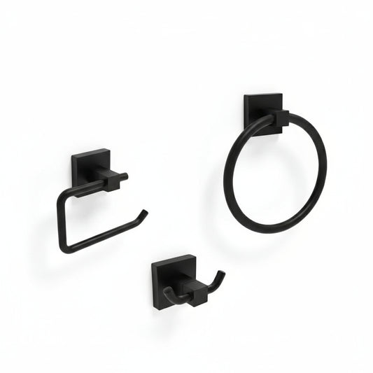 Homefit Linear Collection | Stainless Steel 304 Bathroom Accessories in Matte Black
