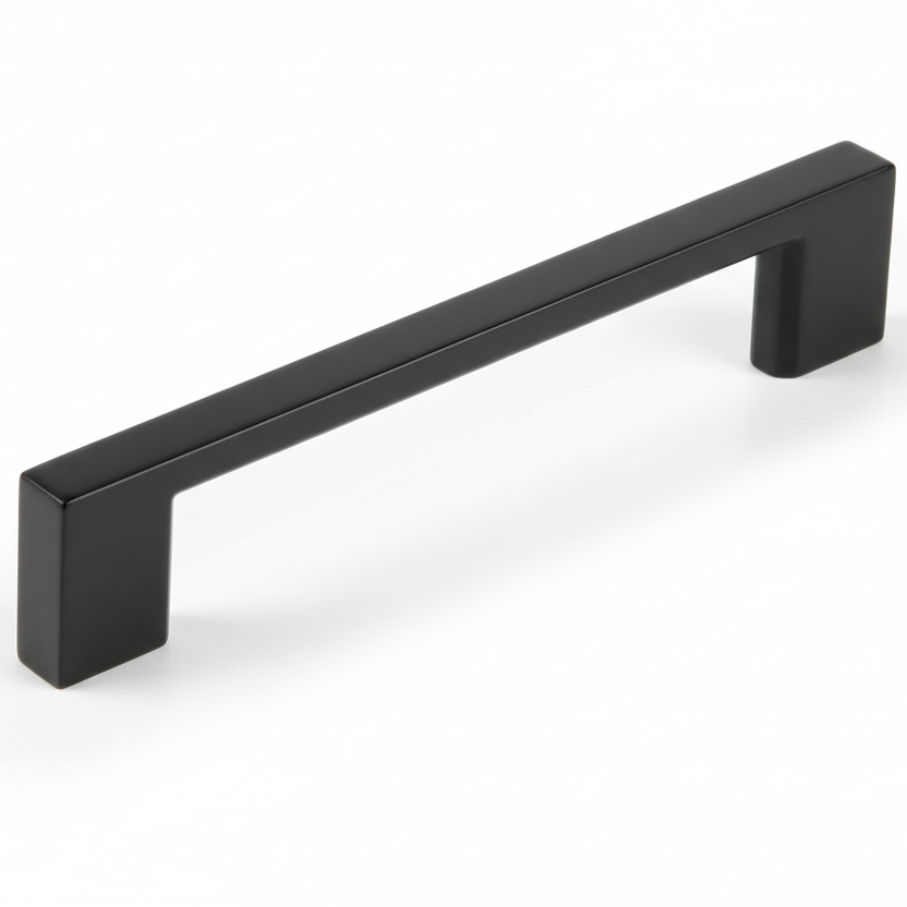 Silverline A2037 | Solid Thin Square Bar Pulls | Various Finishes and Sizes