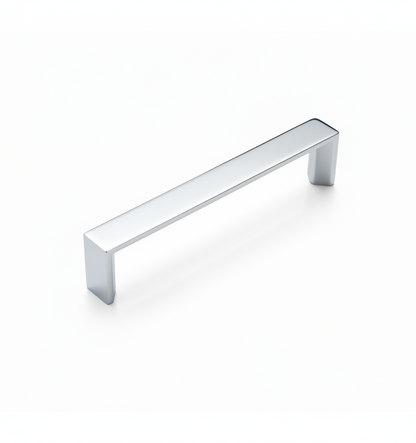 Silverline A2070 | Sleek Essentials Solid Cabinet Bar Pulls in Polished Chrome | Various Sizes
