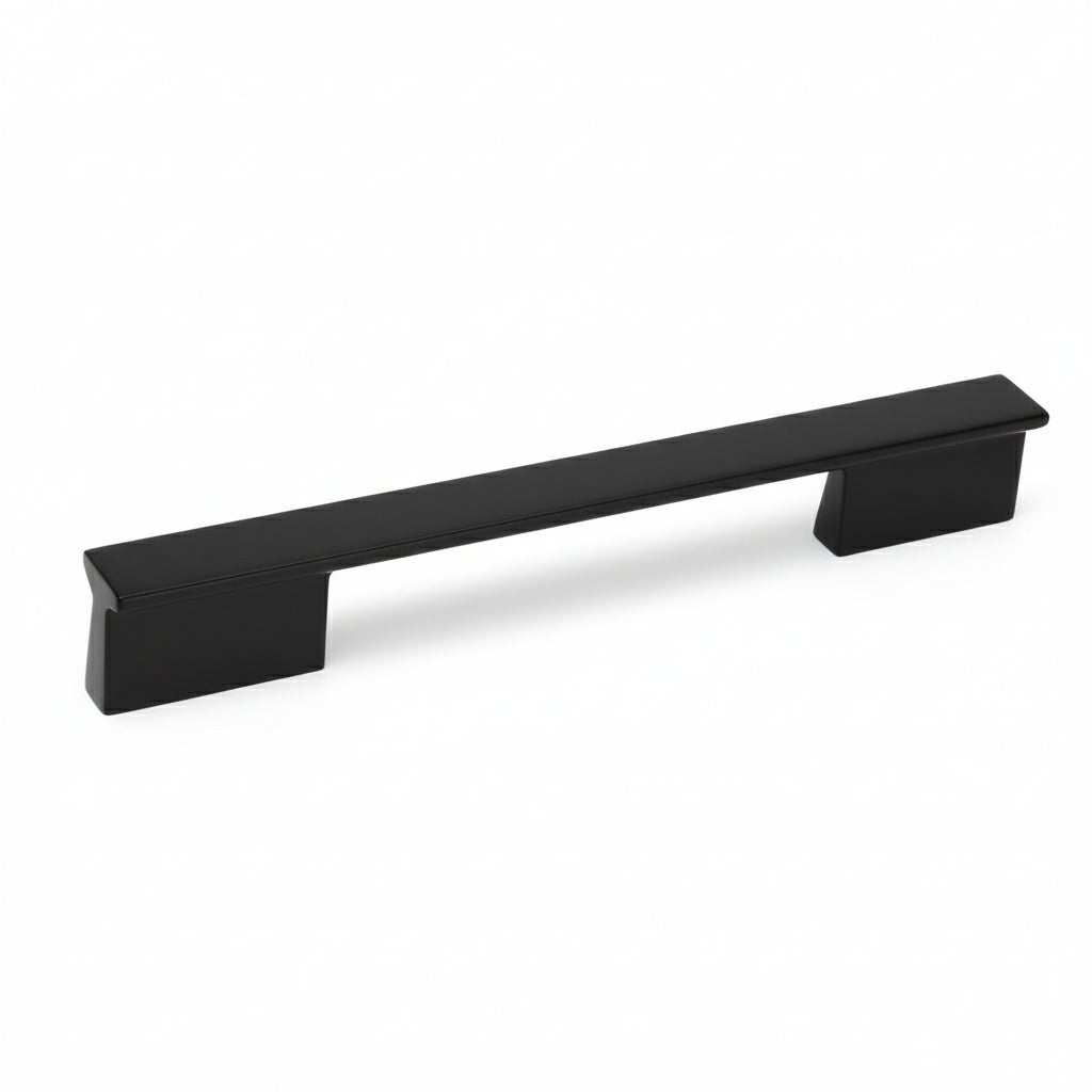 Silverline A2098 | Block Essentials Solid Cabinet Bar Pulls in Matte Black