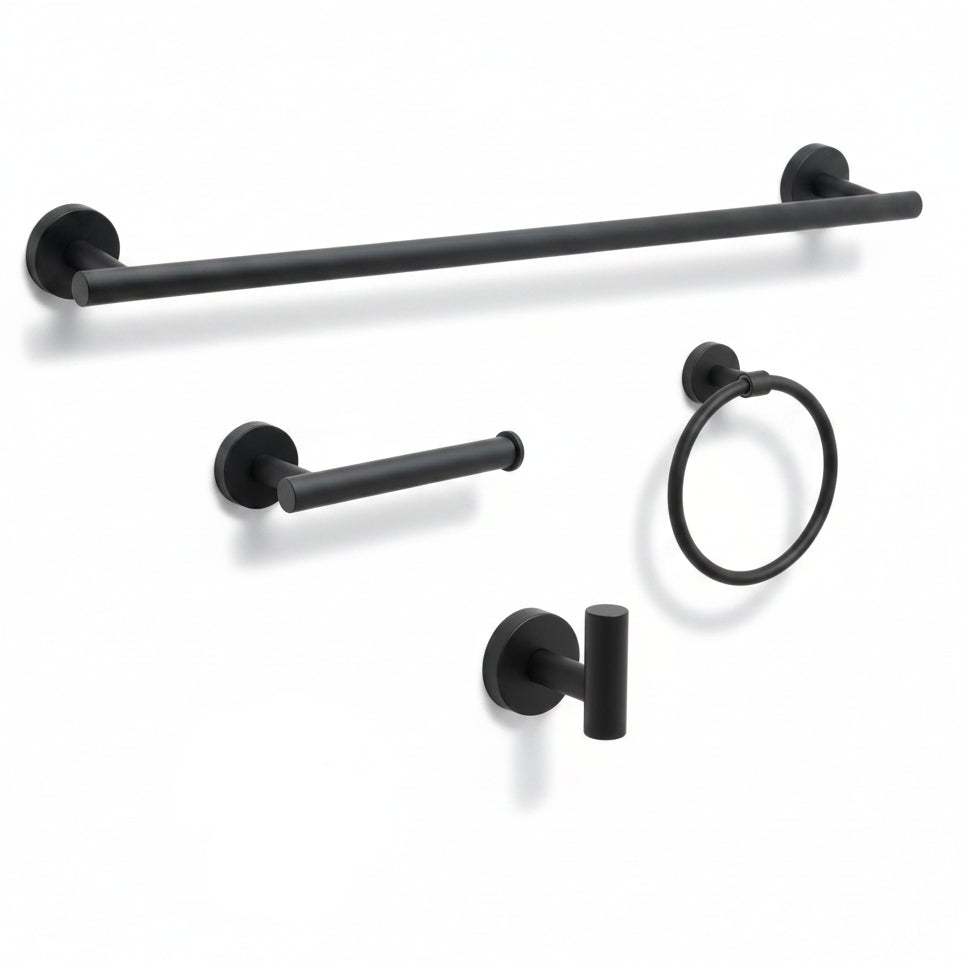 BuildIt Arcadia Collection | Stainless Steel 304 Bathroom Accessories | Matte Black/ Polished Chrome