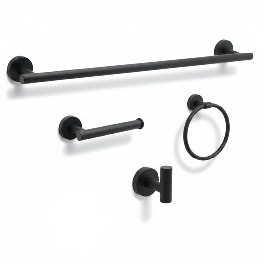 BuildIt Arcadia Collection | Stainless Steel 304 Bathroom Accessories | Matte Black/ Polished Chrome