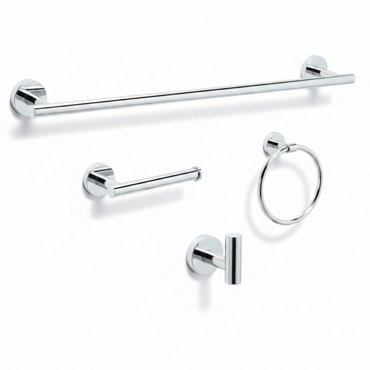 BuildIt Arcadia Collection | Stainless Steel 304 Bathroom Accessories | Matte Black/ Polished Chrome