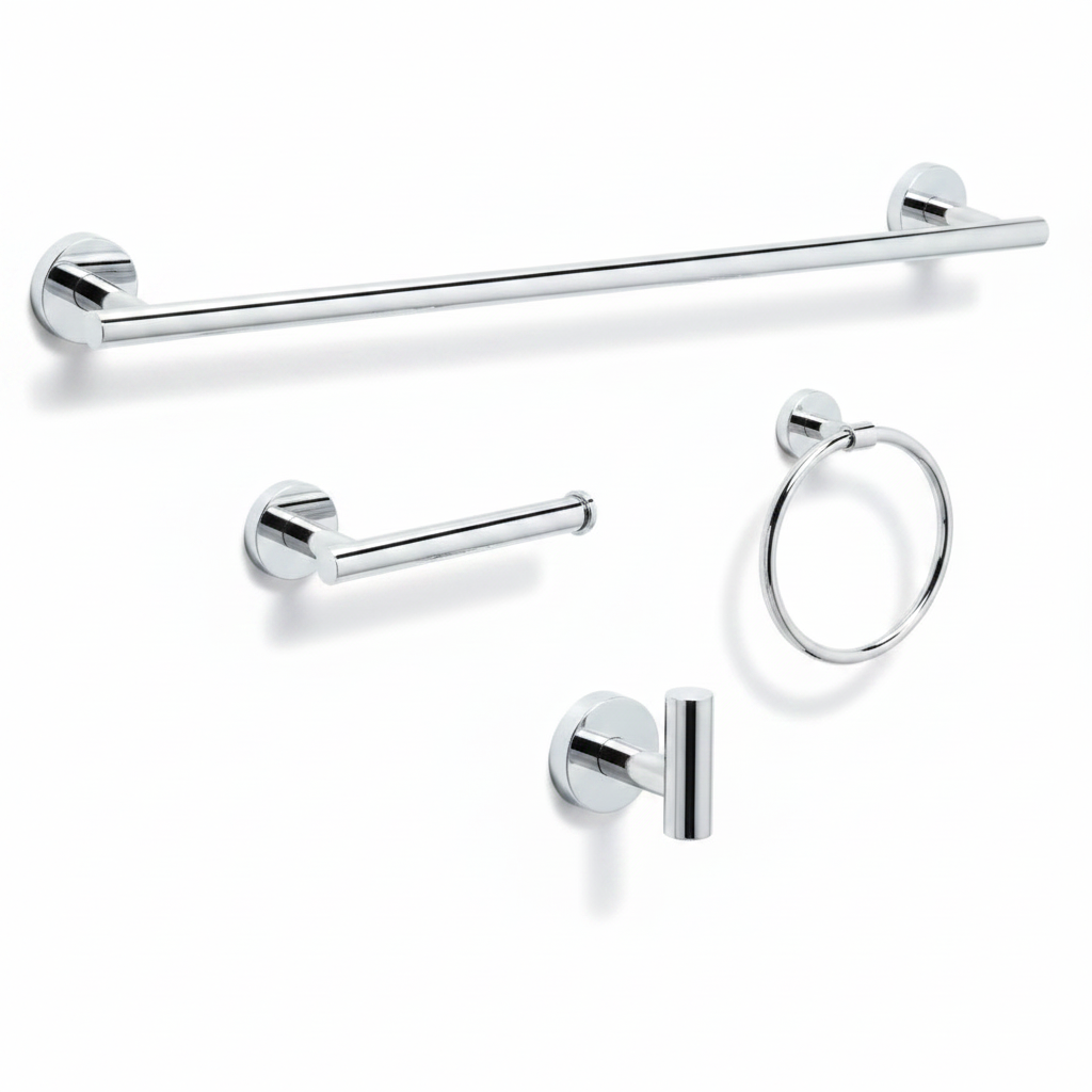 BuildIt Arcadia Collection | Stainless Steel 304 Bathroom Accessories | Matte Black/ Polished Chrome