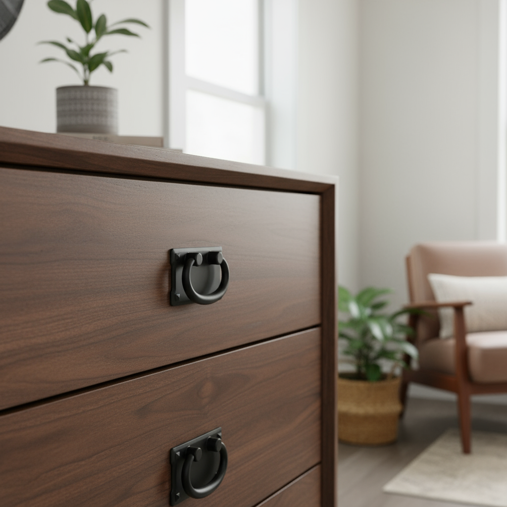 Silverline B2002 | 3"&1-1/4" Centers Mission Pulls in Matte Black