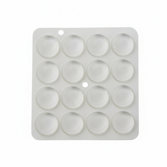 Silverline BP1015 | Diameter 7/16 in. Clear Adhesive Cabinet Door Bumpers (Bundle Options)