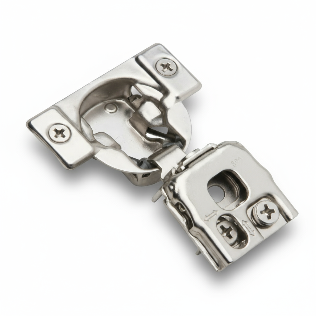 Silverline CH000 | Self-Close 6-Way Adjustable Face Frame Compact Hinge (Set of 10)