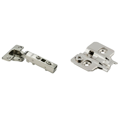 Silverline CHC35110F | 110° Opening Self-Close European Hinge Full Overlay for Frameless Cabinets (Set of 2)