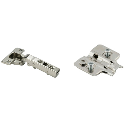 Silverline CHC35110F | 110° Opening Self-Close European Hinge Full Overlay for Frameless Cabinets (Set of 2)