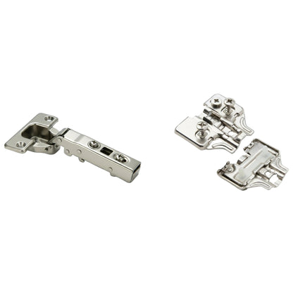 Silverline CHC35110F | 110° Opening Self-Close European Hinge Full Overlay for Frameless Cabinets (Set of 2)