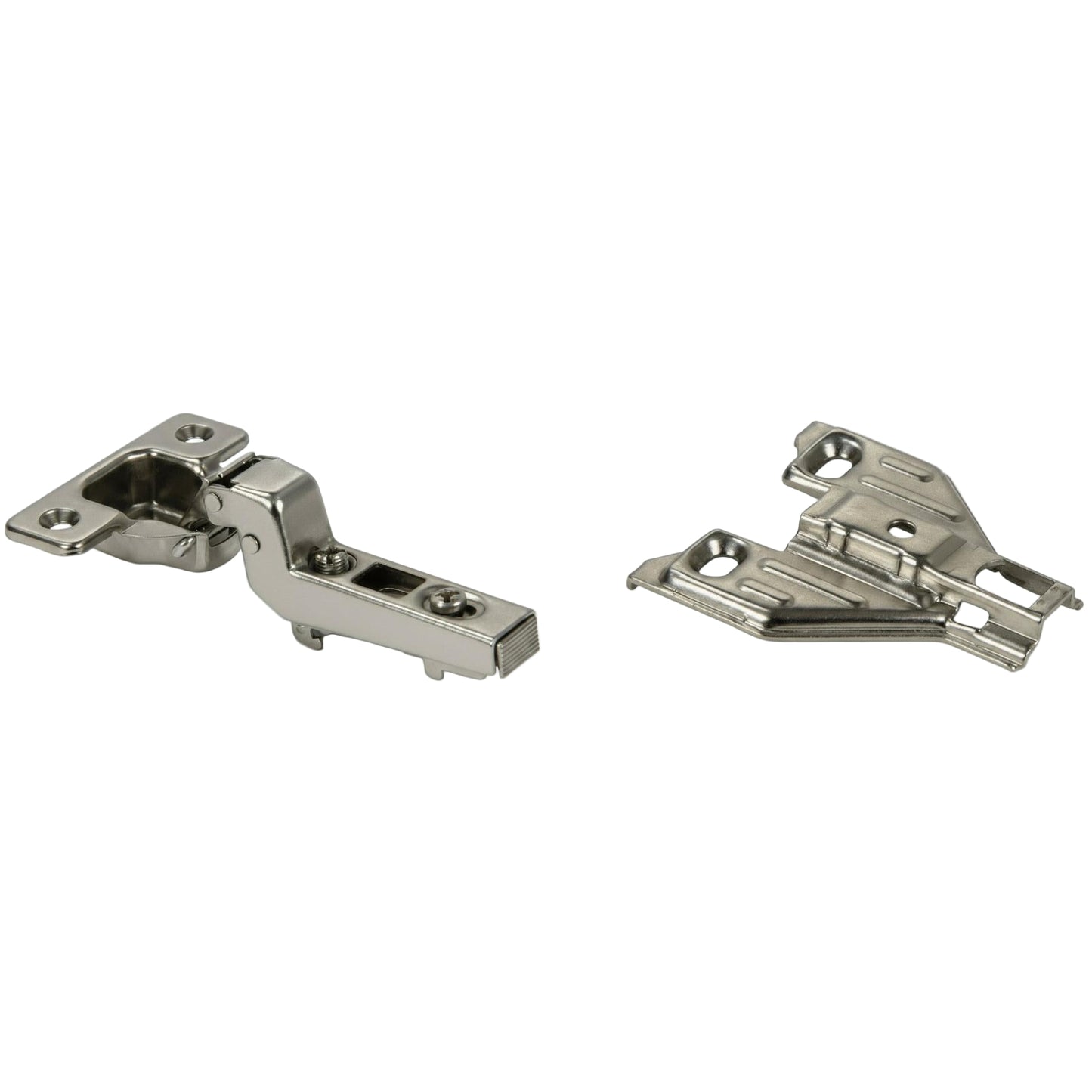 Silverline CHC35110I | 110° Opening Self-Close European Inset Hinge for Framed Cabinets (Set of 2)