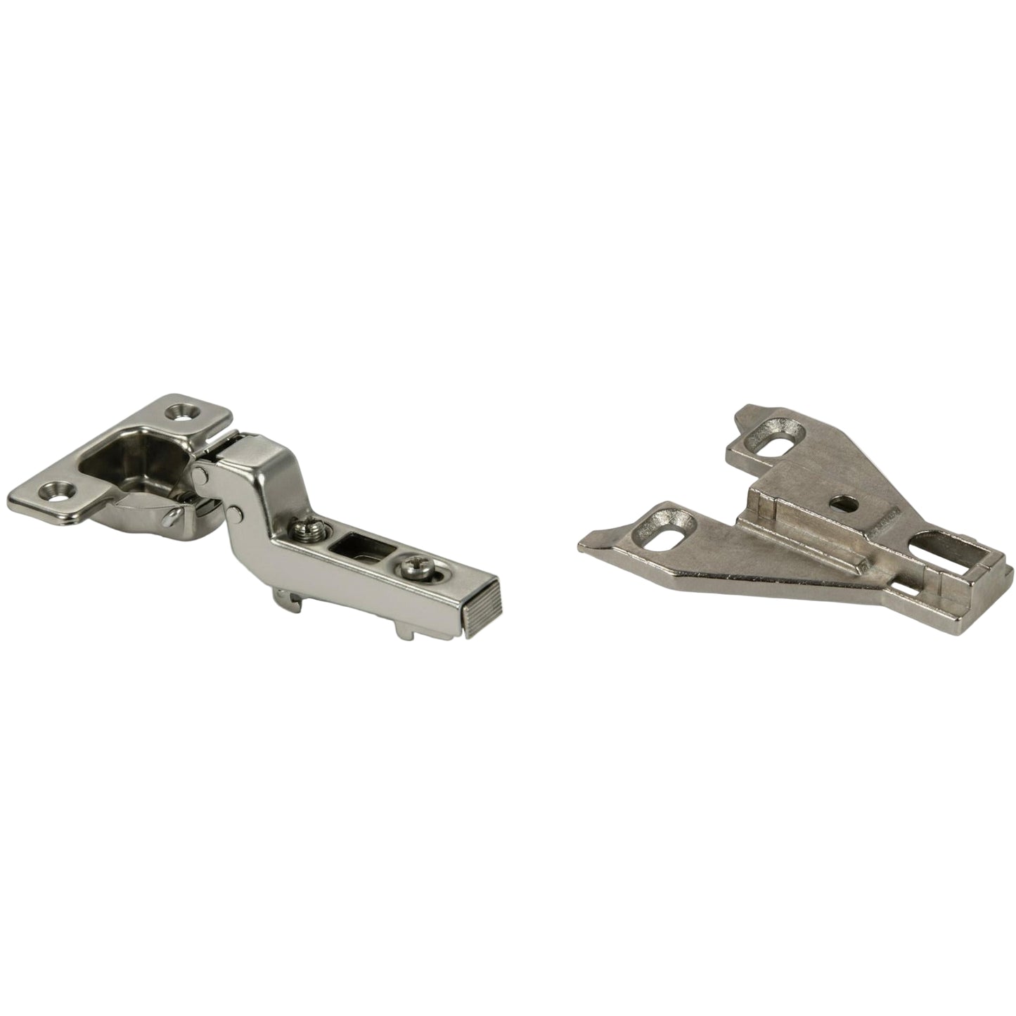 Silverline CHC35110I | 110° Opening Self-Close European Inset Hinge for Framed Cabinets (Set of 2)