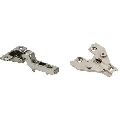 Silverline CHC35110I | 110° Opening Self-Close European Inset Hinge for Framed Cabinets (Set of 2)