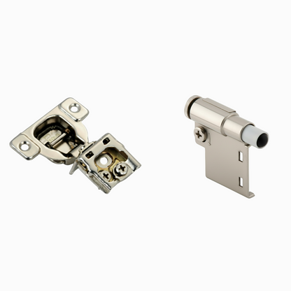 Silverline CHF138 | 6-Way Adjustable Face Frame Compact Hinge 1-3/8 in. Overlay (Set of 10)