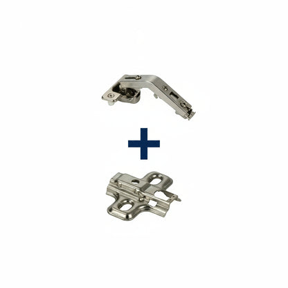 Silverline CNCH135 | 135° Opening Self-Close Clip-On Corner Concealed Hinge (Set of 2)