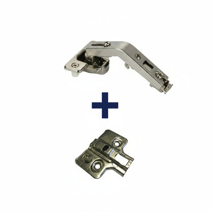 Silverline CNCH135 | 135° Opening Self-Close Clip-On Corner Concealed Hinge (Set of 2)