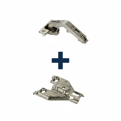 Silverline CNCH135 | 135° Opening Self-Close Clip-On Corner Concealed Hinge (Set of 2)