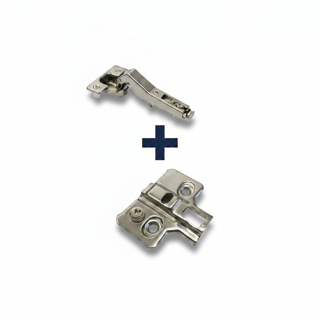 Silverline CNCH45 | 45° Opening Self-Close Clip-On Corner Concealed Hinge (Set of 2)