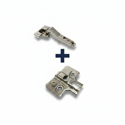 Silverline CNCH45 | 45° Opening Self-Close Clip-On Corner Concealed Hinge (Set of 2)