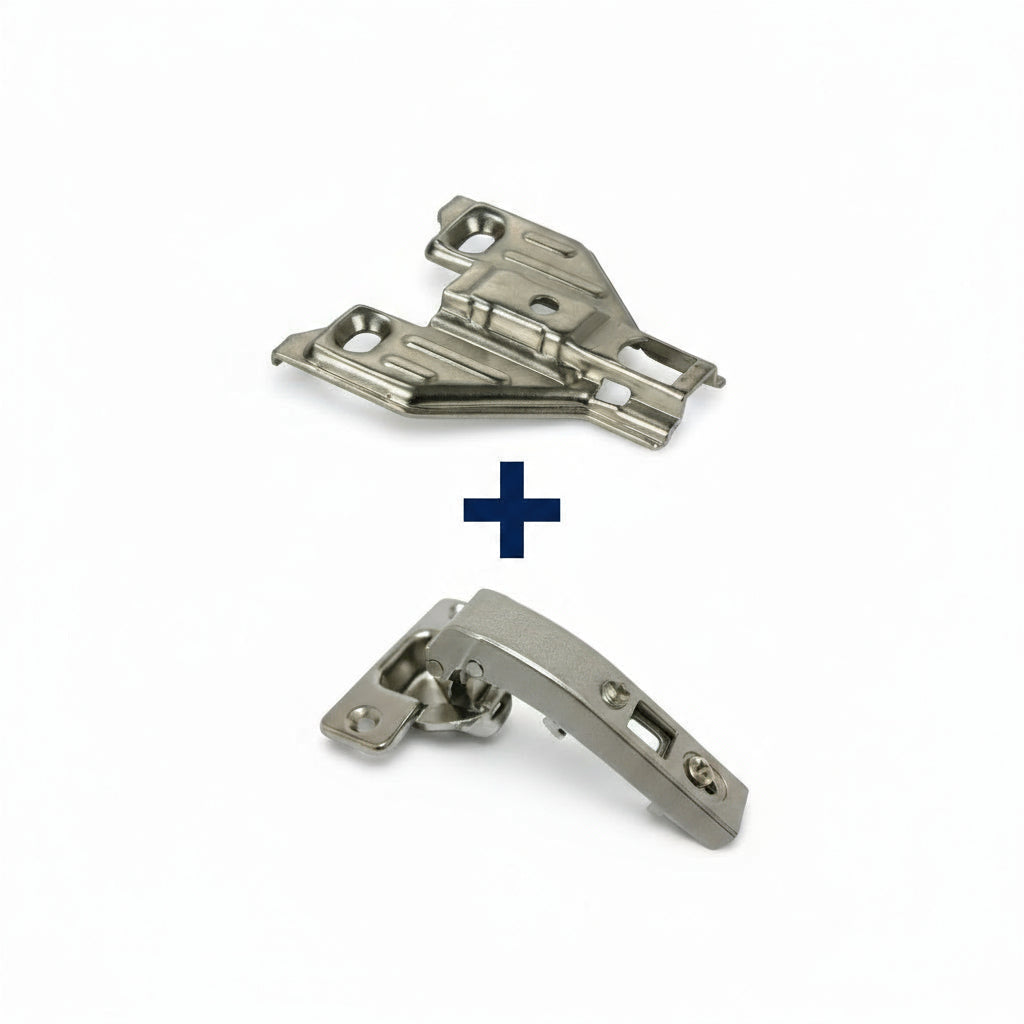 Silverline CNCH90 | 90° Opening Self-Close Clip-On Corner Concealed Hinge (Set of 2)