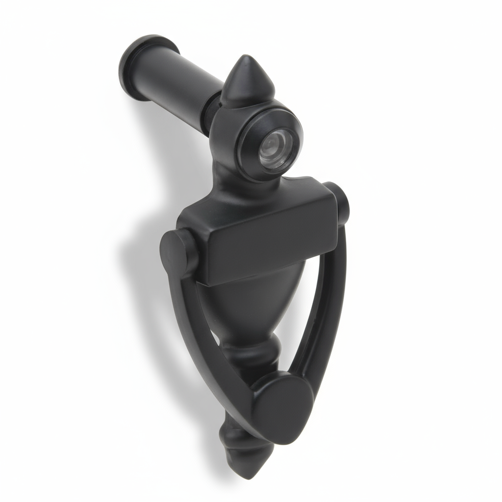 Silverline DKV02 | 4 in. Door Knocker with Viewer