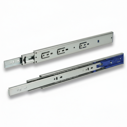 Silverline FSBS45A/45 Series | Soft-Close Full Extension Side Mount Ball Bearing Drawer Slide (10 Pairs)