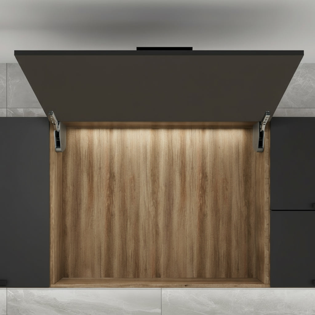 Silverline EasyLift G203 | Heavy-Duty Free-Stop Anywhere Soft-Down Lift System (1 Pair)