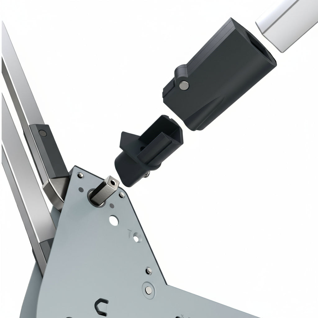 Silverline EasyLift G219 | Soft-Close Free-Stop Vertical Lift System for Upper Cabinets (1 Pair)