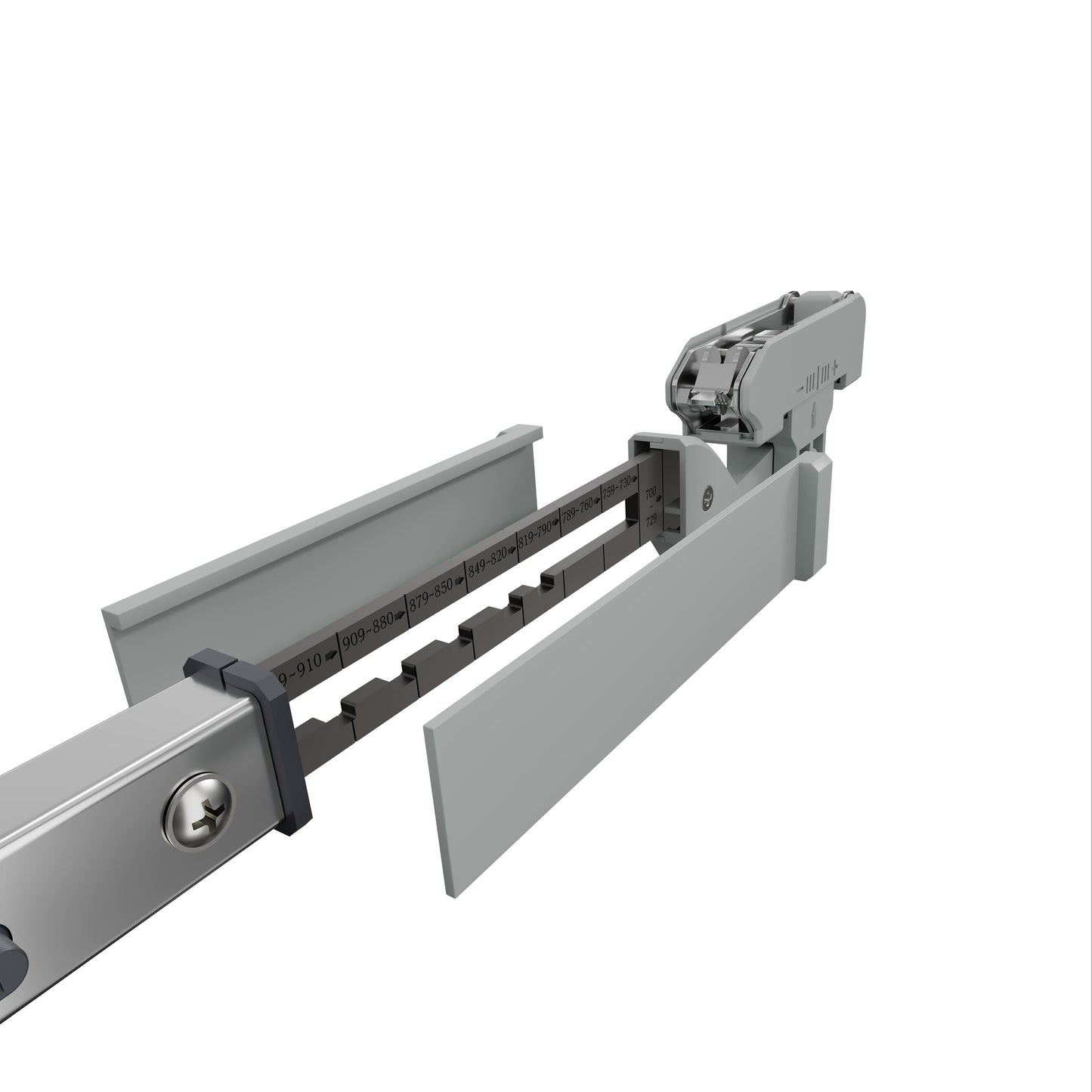 Silverline EasyLift G235 | Soft-Close Bi-Fold Lift System for Double Panel Doors (1 Pair)