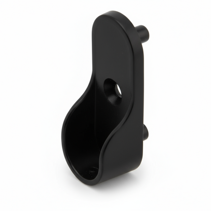 Silverline G2701P | Closet Pole Socket End Support for Oval Closet Rod with Pins | Various Finishes (Set of 4)