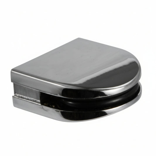 Silverline GH32F | Back-Flat Glass Clamp for Wood in Chrome