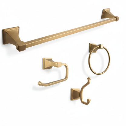 BuildIt Goldiva Collection | Stainless Steel 304 Bathroom Accessories | Brushed Gold Bronze