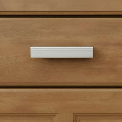 Silverline H1185 | Solid Aluminum Finger Pull in Anodized Aluminum | Various Sizes