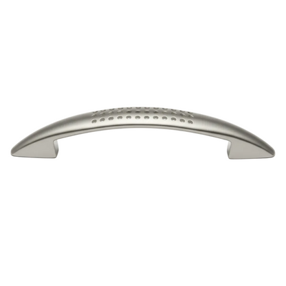 Silverline H2002 | Centers 3-3/4 in. Sleek Contemporary Arch Pull in Satin Chrome