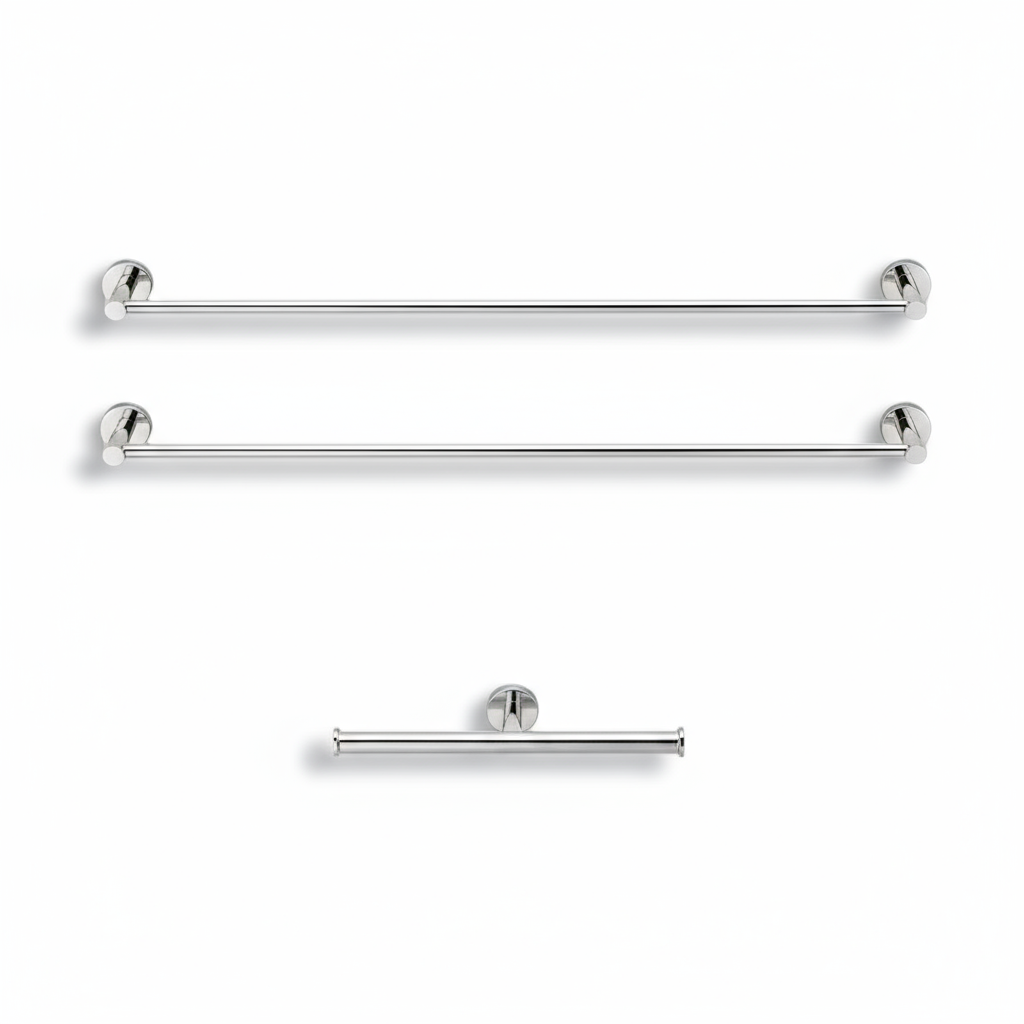 Homefit Montclair Collection | Stainless Steel 304 Bathroom Accessories in Polished Chrome