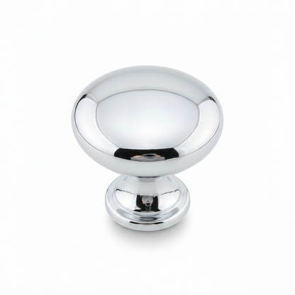 Silverline K2013 | Diameter 1-3/16" Traditional Solid Round Cabinet Knob | Various Finishes