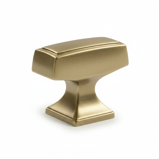 Silverline K2044 | 1-7/16 in. Contemporary Elegant Cabinet Knob in Champagne Bronze