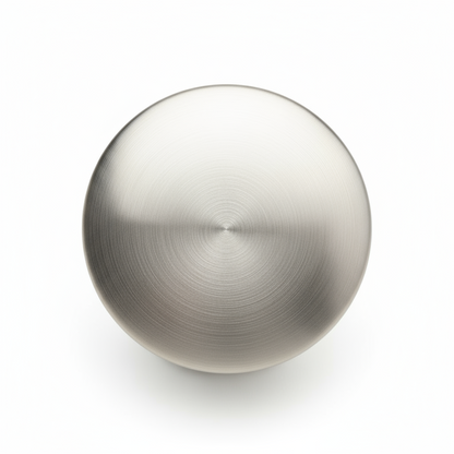 Silverline K2203 | Diameter 1 in. Contemporary Elegant Round Knob in Satin Nickel
