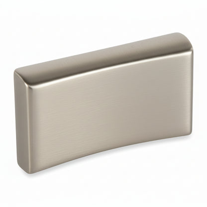 Silverline K2224 | Centers 1-1/4 in. Solid Zinc Rectangular Finger Pull in Satin Nickel