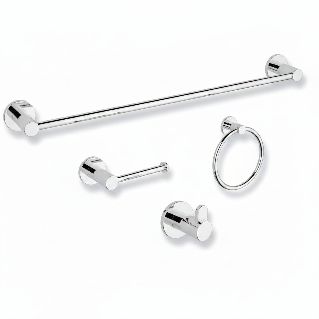 BuildIt Lenton Collection | Stainless Steel 304 Bathroom Accessories | Satin Nickel/ Matte Black/ Polished Chrome